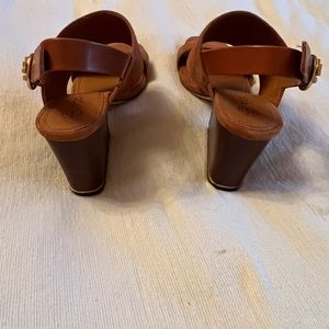 Tory Burch Selby Block-Heel Sandals 75mm